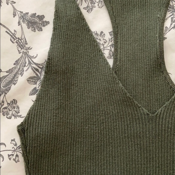 Lulu’s Small Olive Racerback Tank - Picture 2 of 3